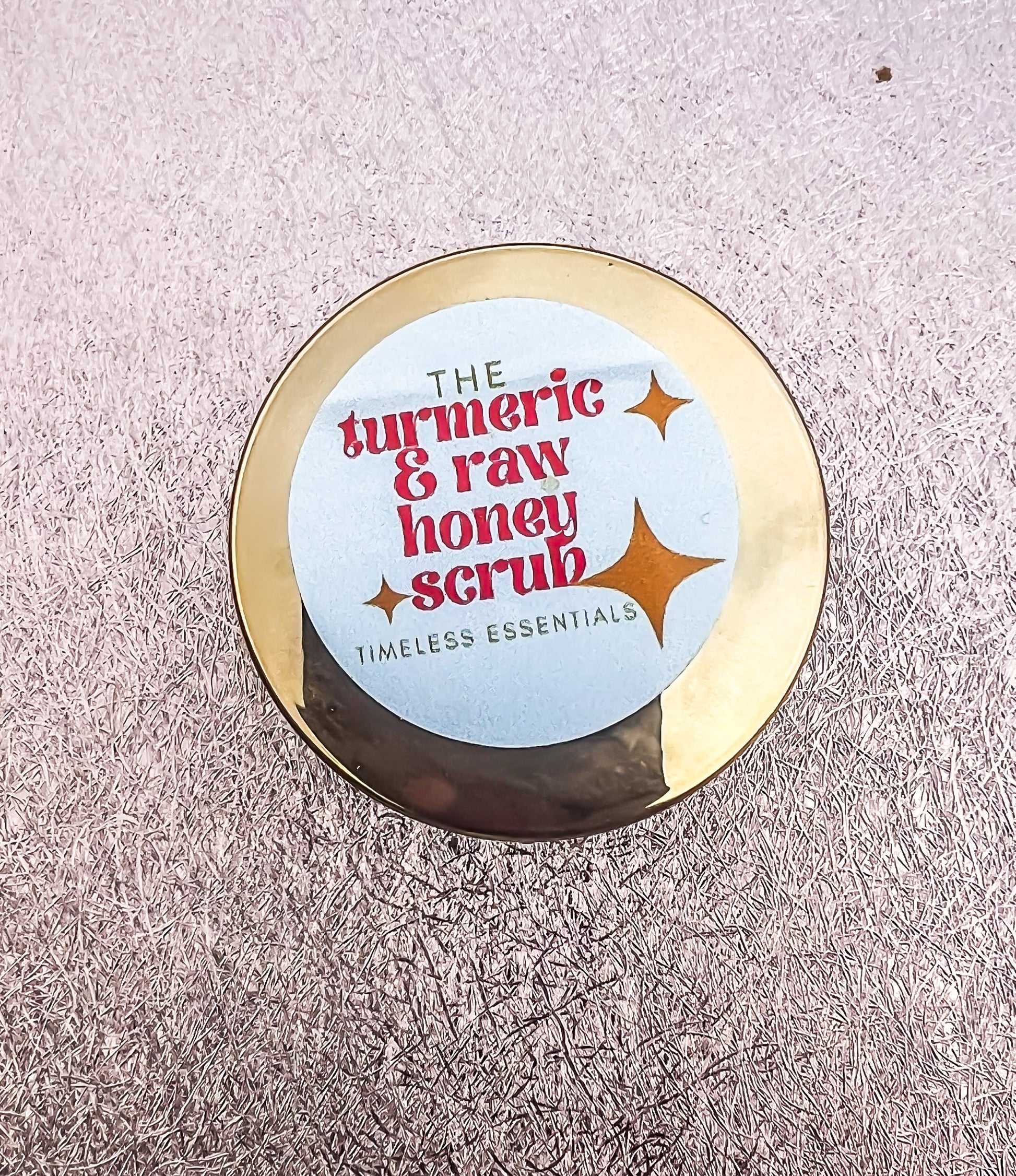 4oz Turmeric Glowing Body & Facial Scrub Timeless Essentials