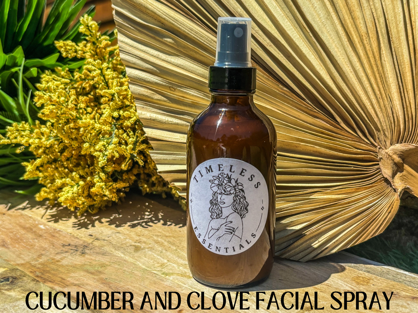 Cucumber Water infused with Clove Facial Spray